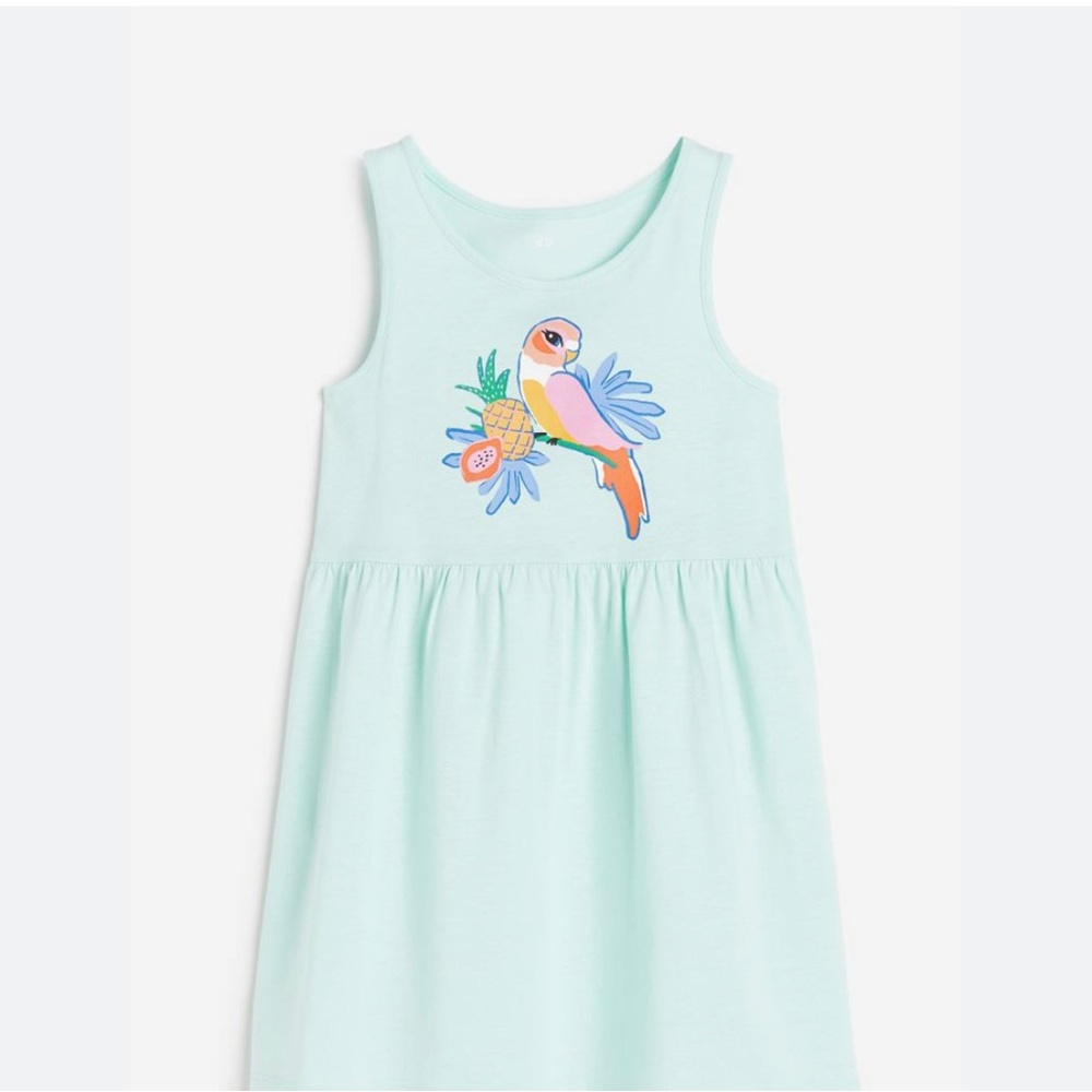 H&M. Patterned Jersey Dress